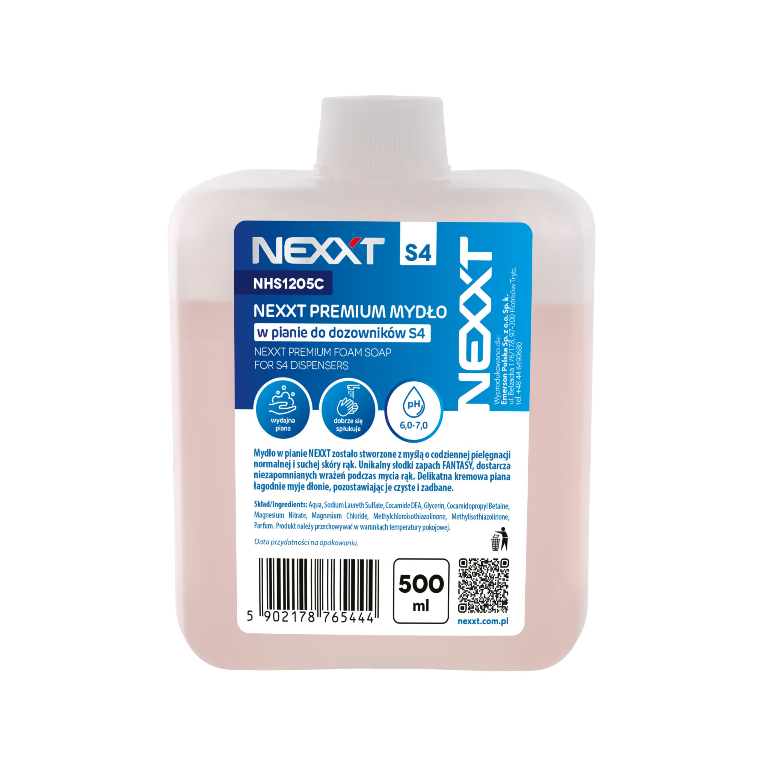 NHS1205C - Nexxt Premium mydło w pianie do dozowników