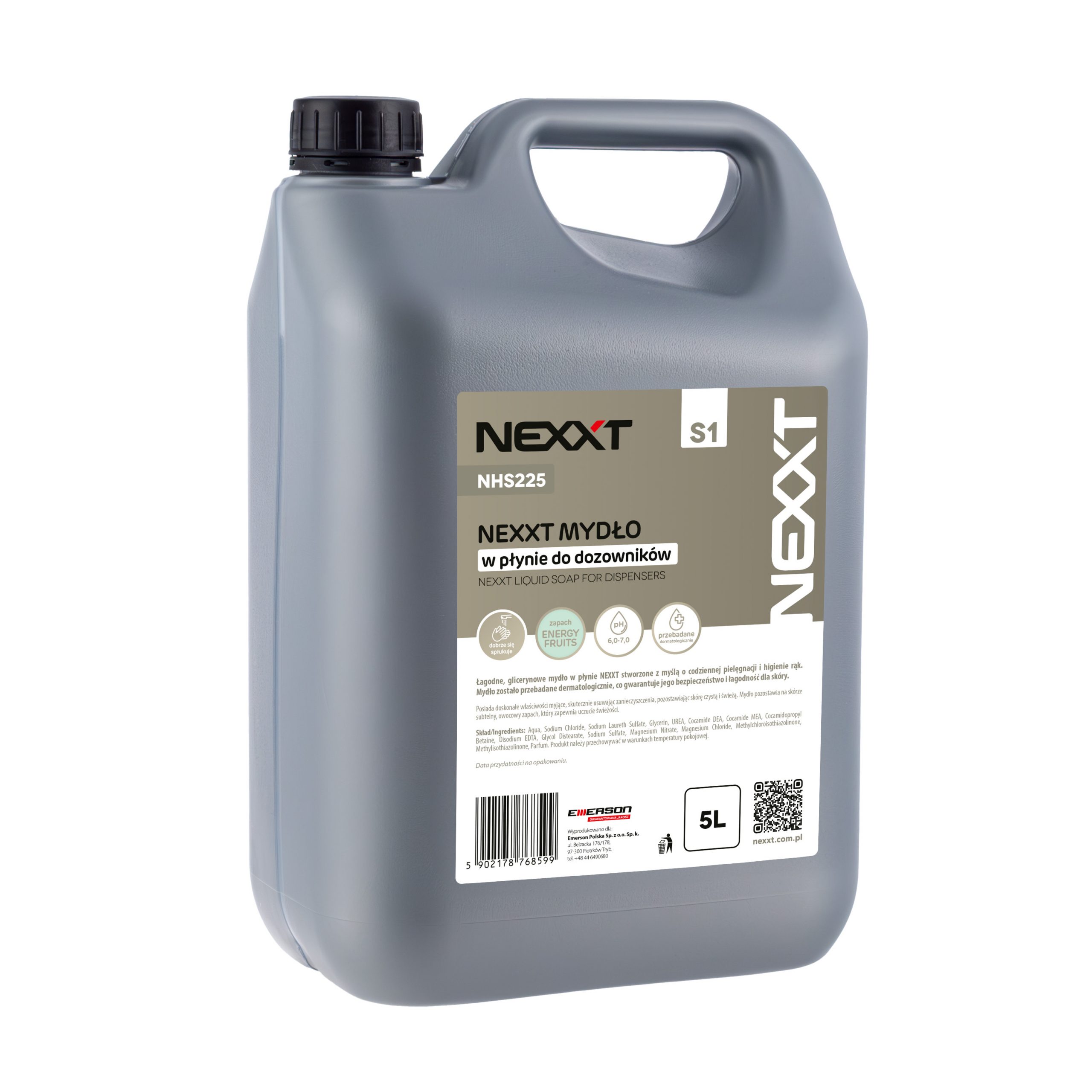 NHS225 - Nexxt mydło w płynie do dozowników - obrazek 2