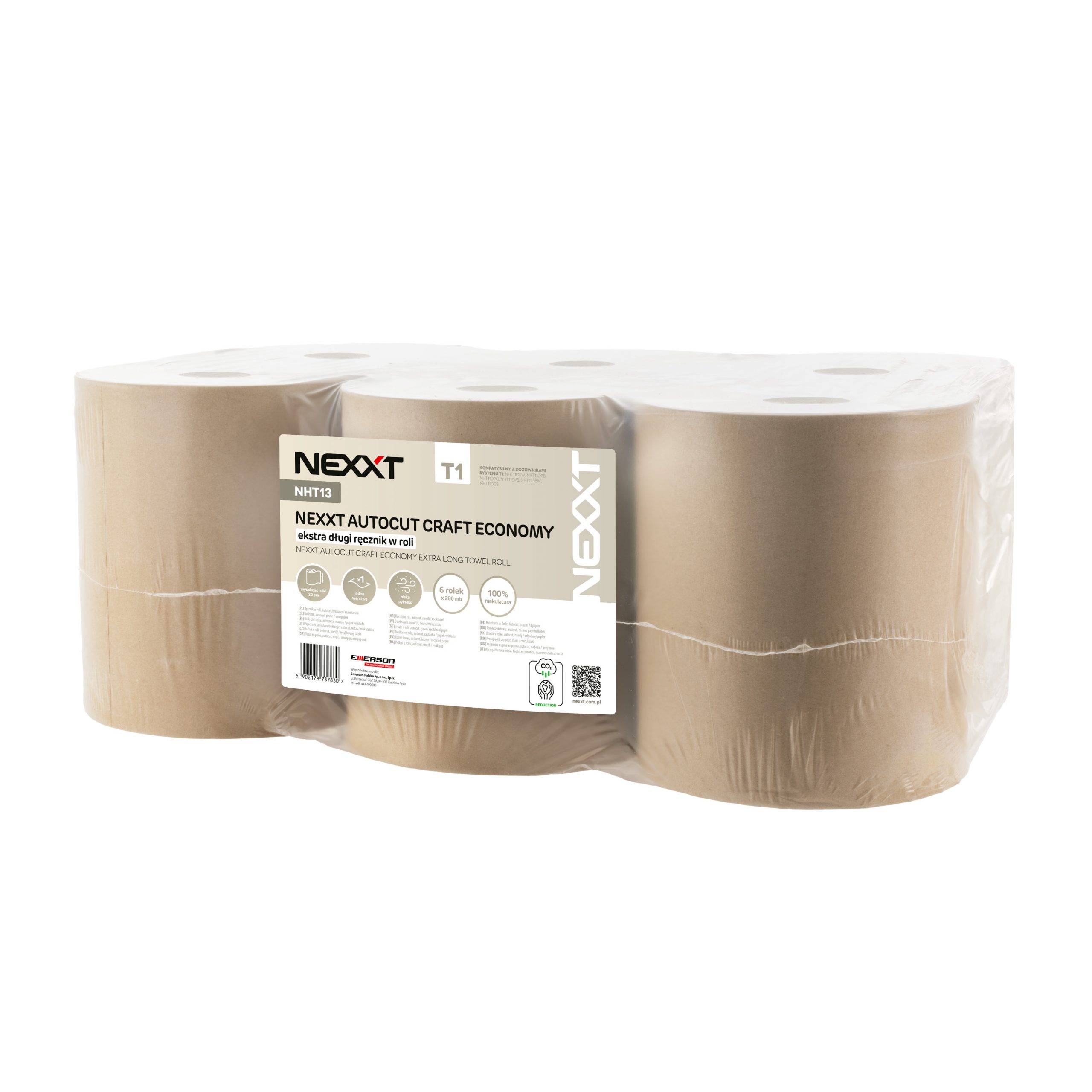 NHT13 - Nexxt Autocut Craft Economy extra długi ręcznik w roli